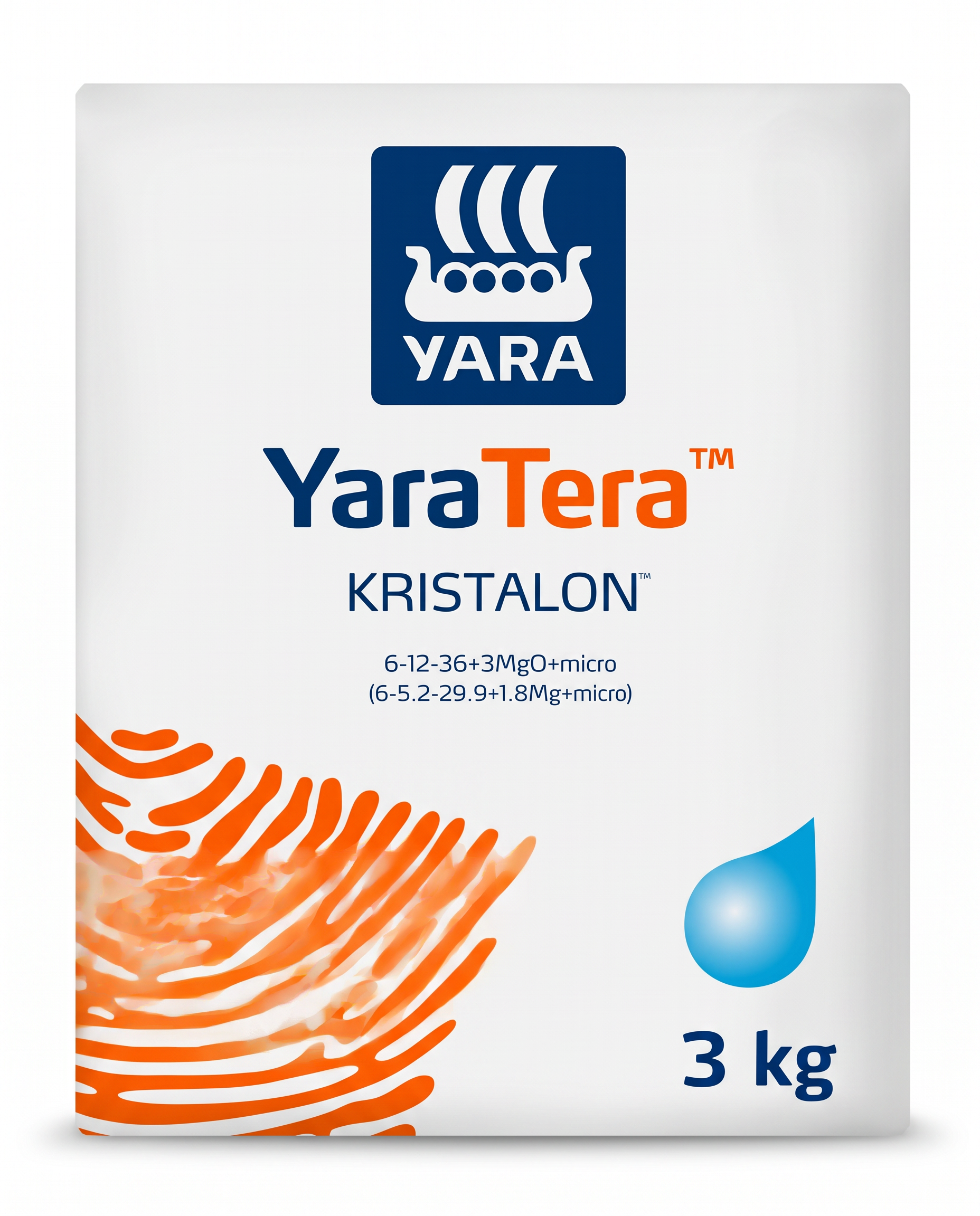 YaraTera Kristalon 6-12-36+3MgO+micro 3 kg