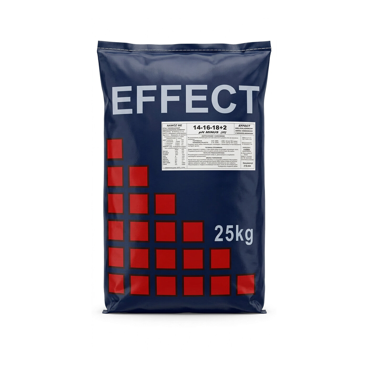 Effect 14-16-18+2 pH Minus 25 kg