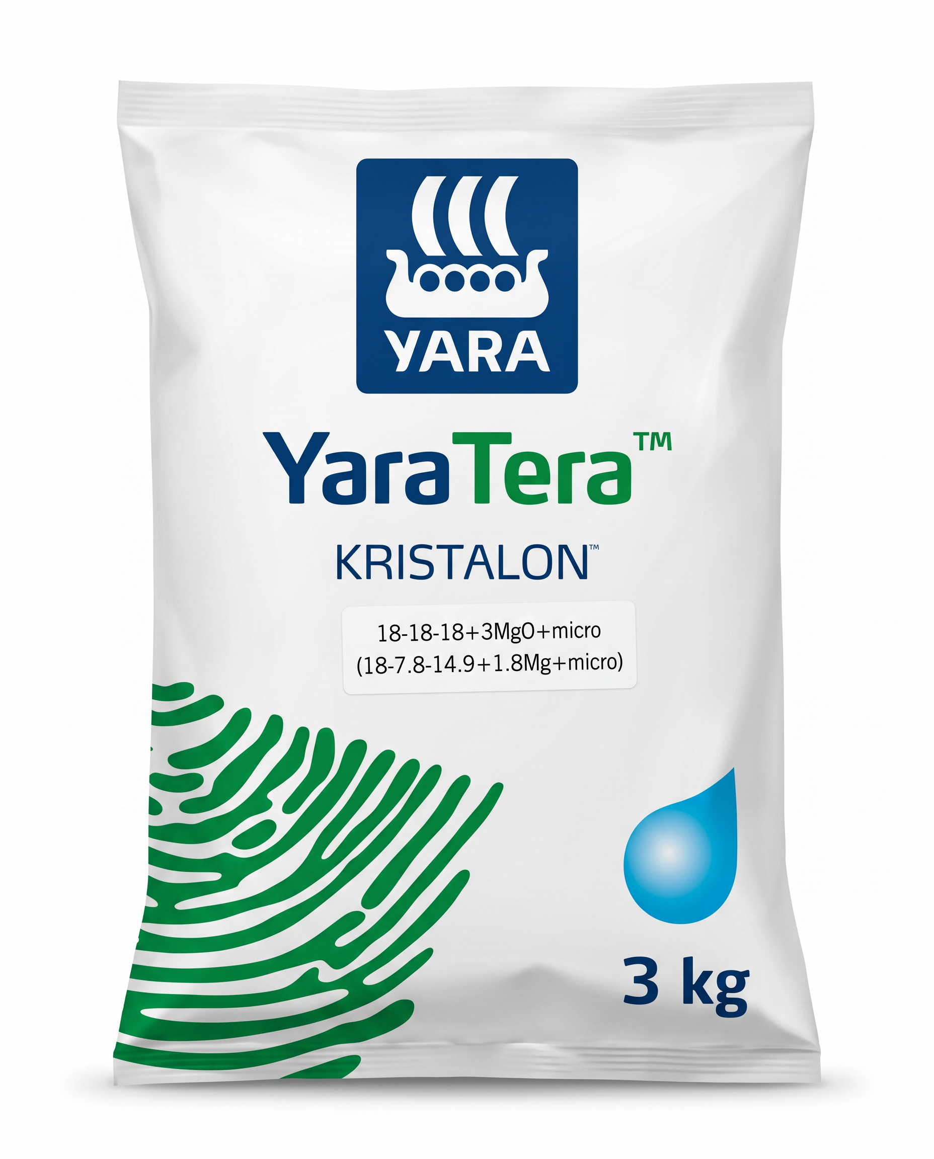 YaraTera Kristalon 18-18-18+3MgO+micro 3 kg