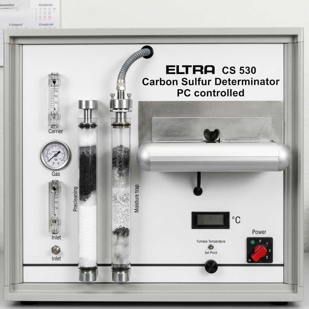 Spektrometr ELTRA CS 530 Carbon Sulfur Determinator.