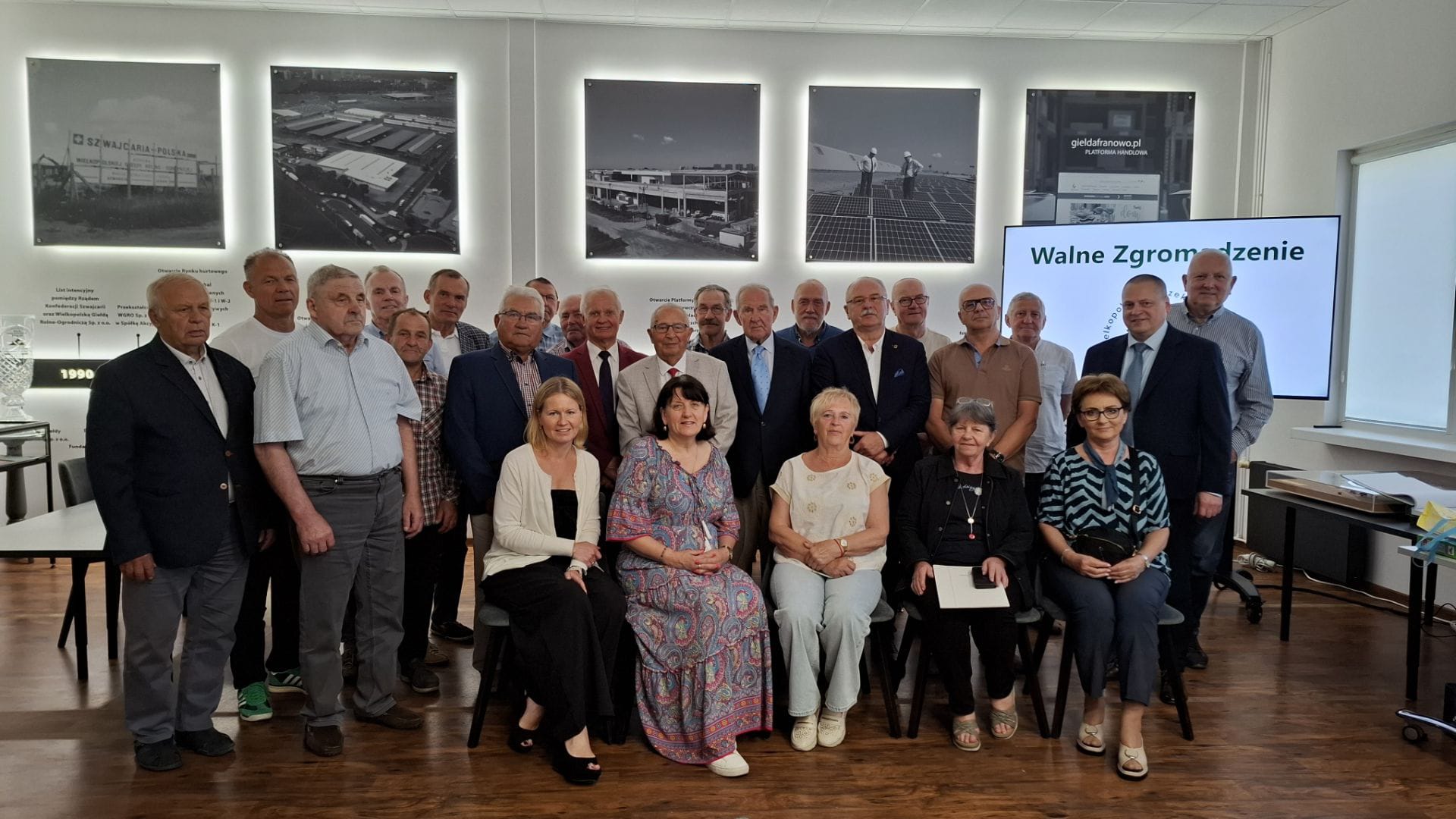 Uczestnicy Walnego Zgromadzenia Wielkopolskiego Związku Ogrodniczego 25 czerwca 2025 roku