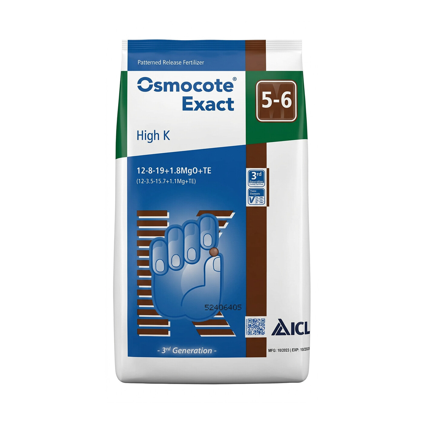 Osmocote Exact High K 5-6 (12-8-19)